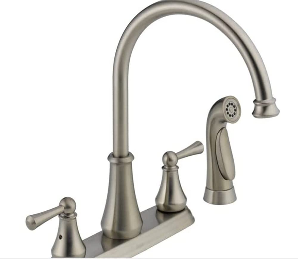 Delta Faucet 21902LF-SS Lewiston Two Handle Kitchen Faucet